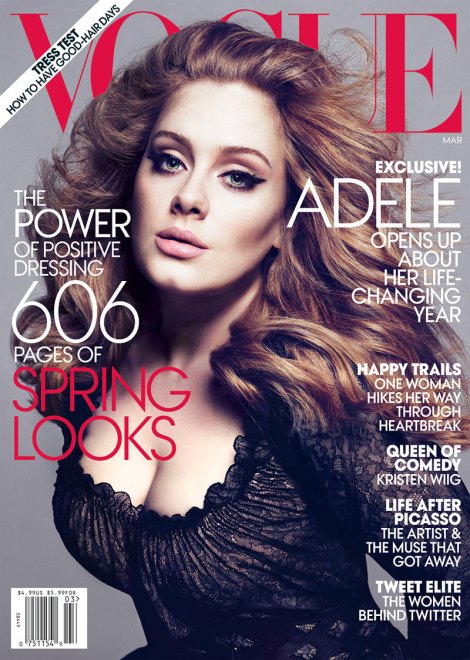 adele vogue 1 Adele na Vogue US!